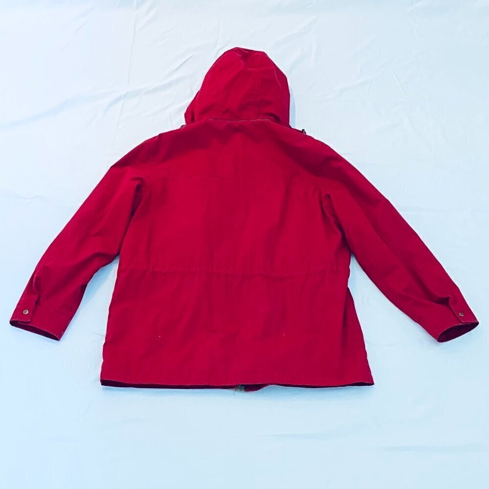 Westbound red barn coat Medium plaid flannel - Picture 6 of 7